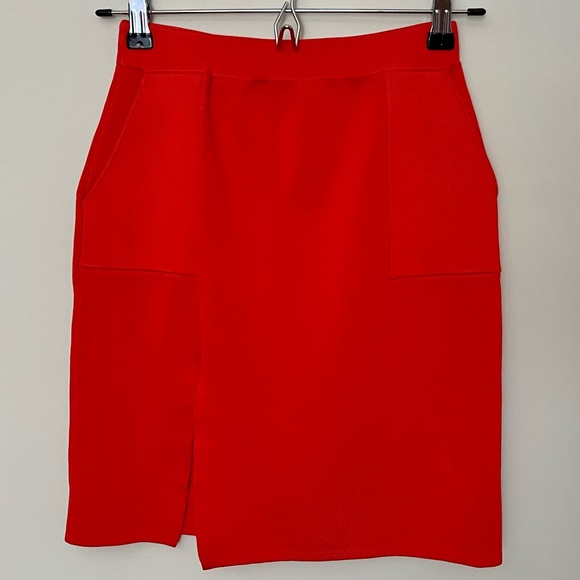 Hanifa • S • Robyn Skirt Orange Red - Picture 1 of 4
